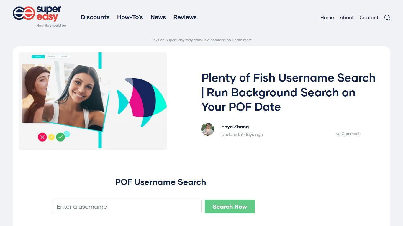 Plenty of Fish Username Search | Run Background Search on Your POF Date