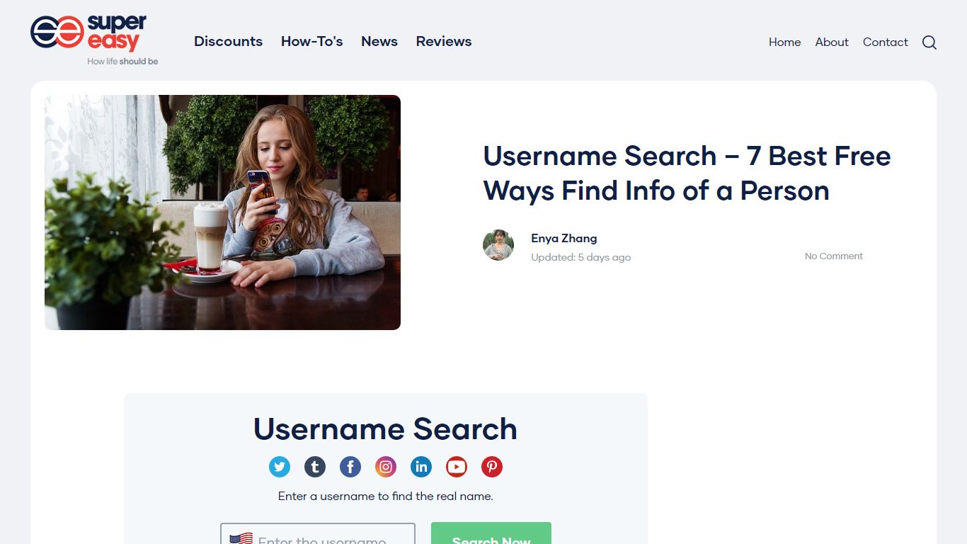 Username Search - 7 Best Free Ways Find Info of a Person - Super Easy